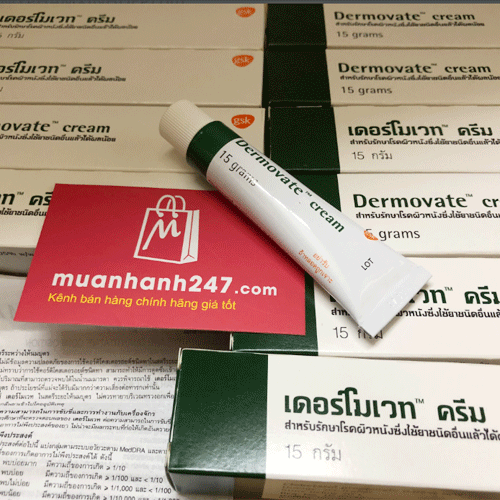 Thuốc Trị Viêm Da Dermovate Cream 15g Thái Lan