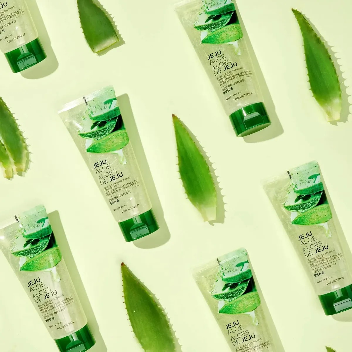 Blumel Jeju Aloe Vera Sữa Rửa Mặt Hàn Quốc