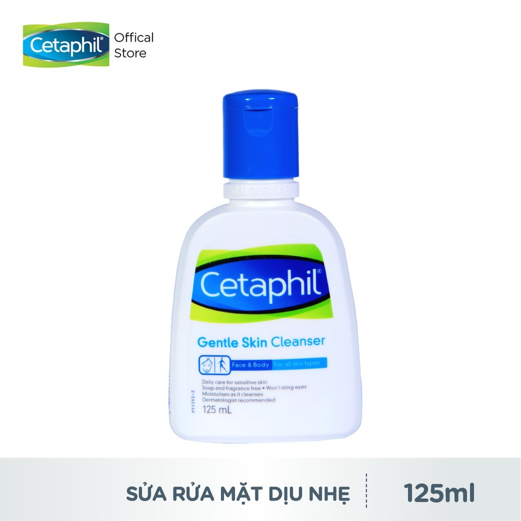 Cetaphil Gentle Skin Cleanser Sữa Rửa Mặt 125ml