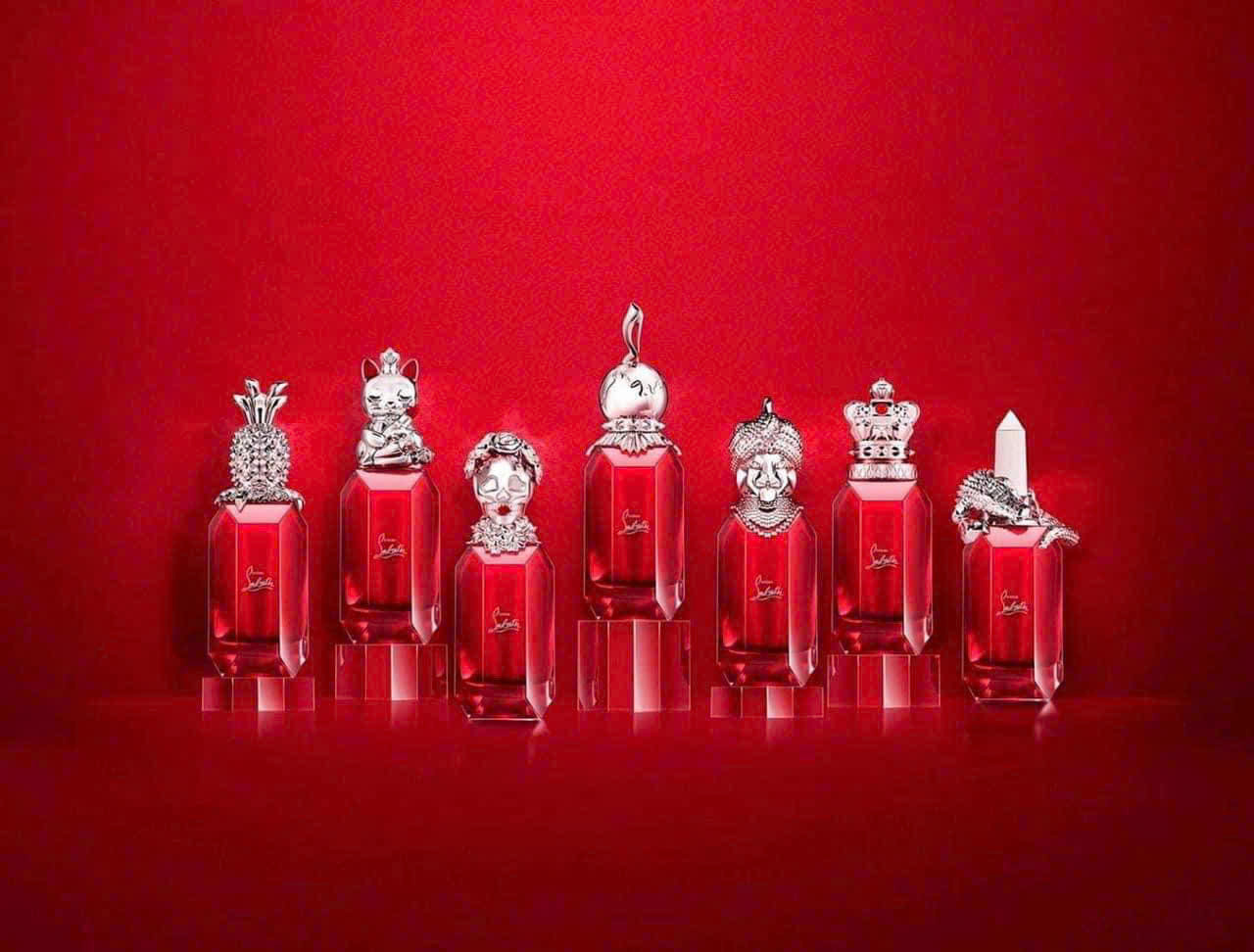 CHRISTIAN LOUBOUTIN FULL MINI BOTTLE SET