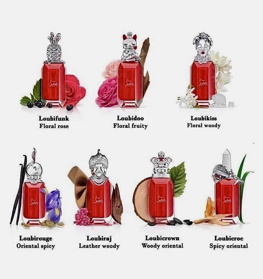 CHRISTIAN LOUBOUTIN FULL MINI BOTTLE SET