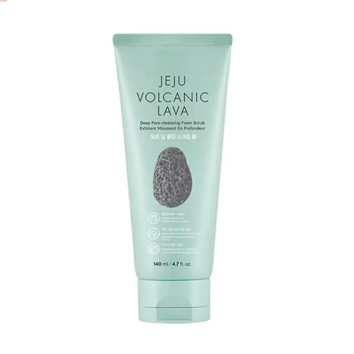 Jeju Volcanic Lava Pore Scrub Foam The Face Shop Sữa Rửa Mặt