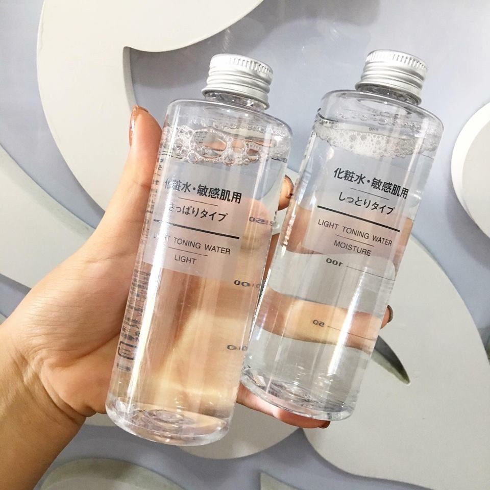 Muji Light Toning Water High Moisture Nước Hoa Hồng 200ml