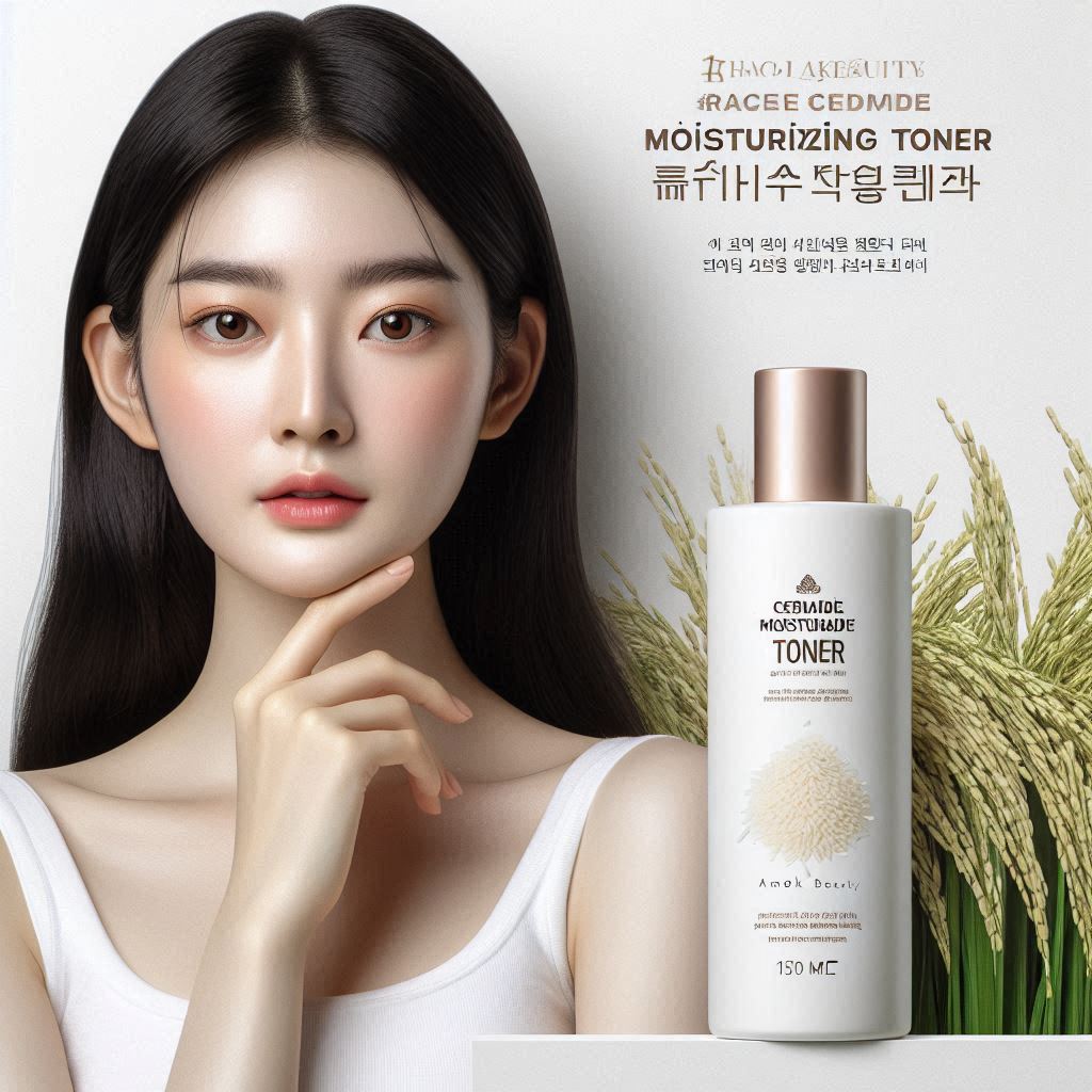 Rice Ceramide Moisture Toner The Face Shop Nước Hoa Hồng Gạo