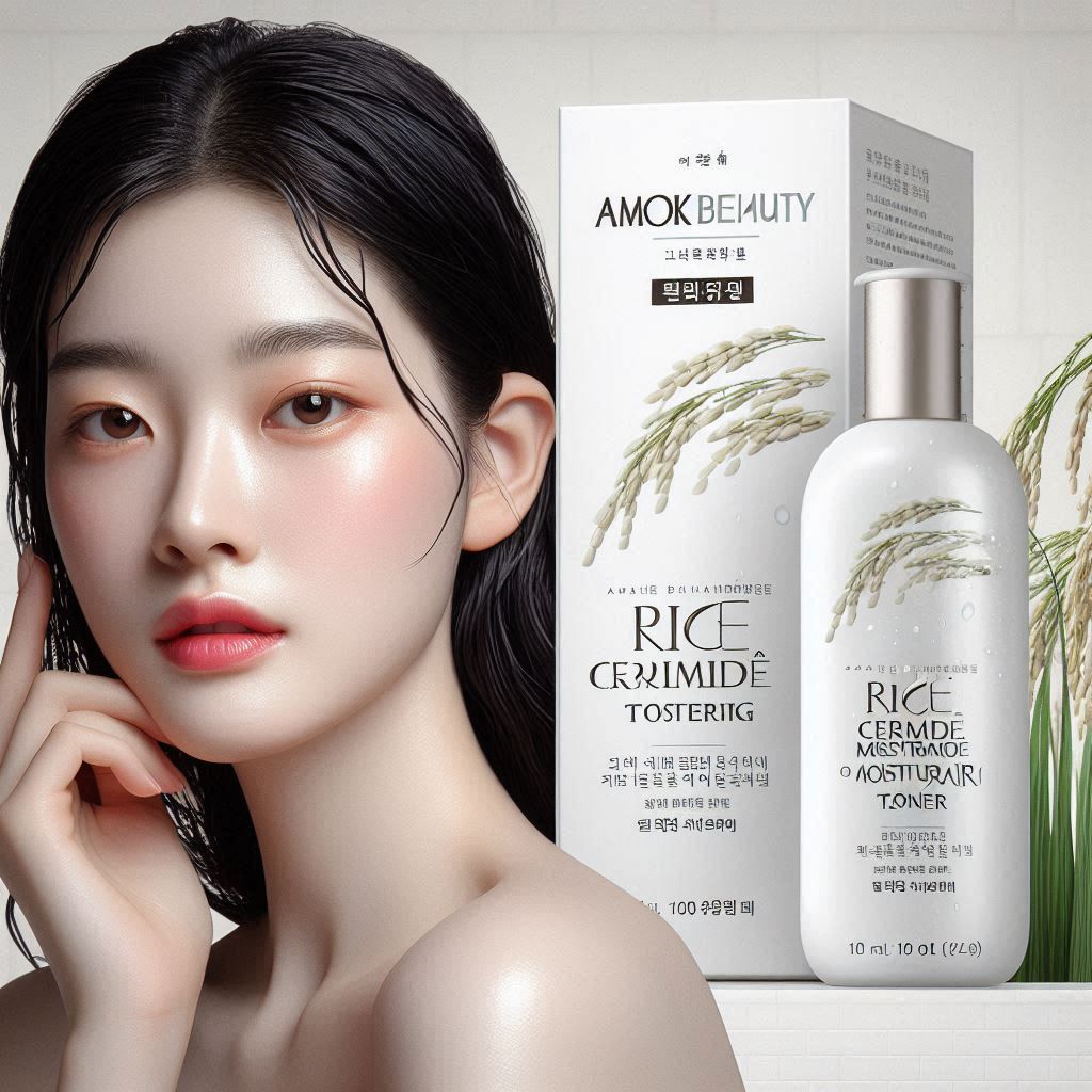 Rice Ceramide Moisture Toner The Face Shop Nước Hoa Hồng Gạo