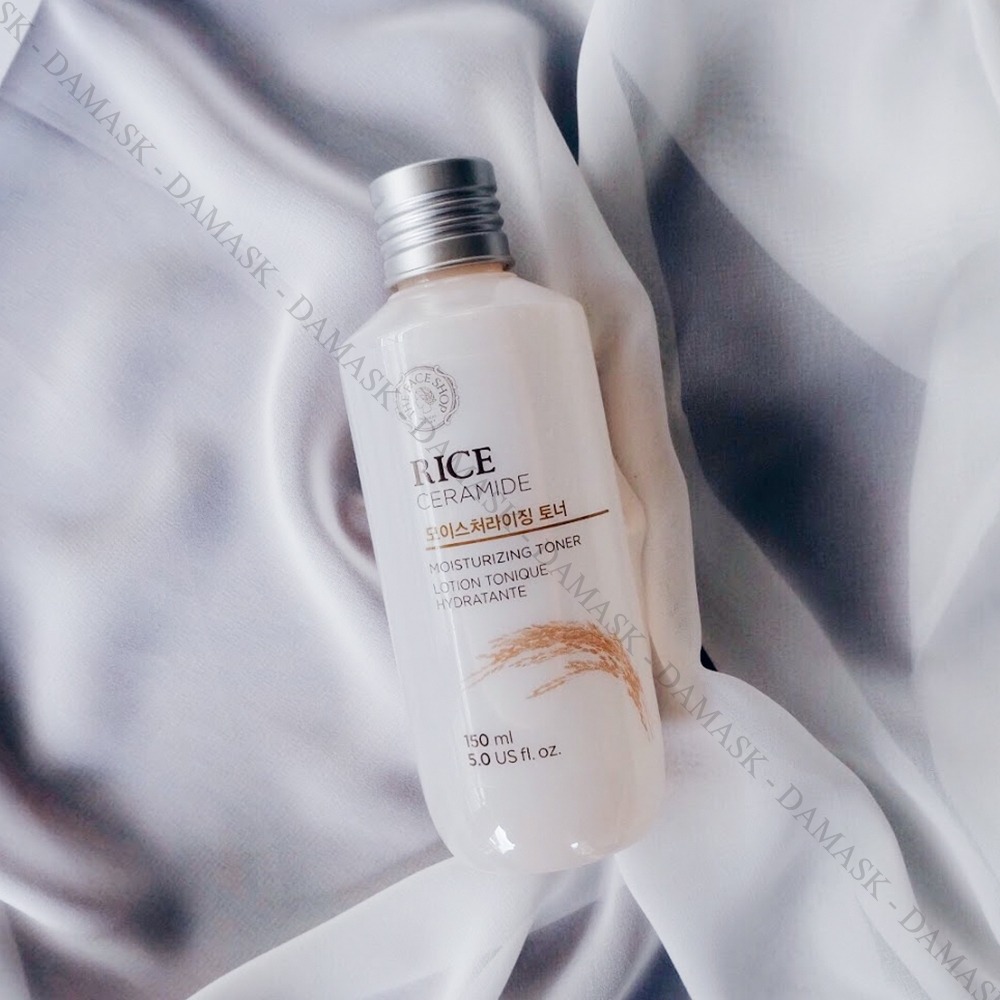 Rice Ceramide Moisture Toner The Face Shop Nước Hoa Hồng Gạo