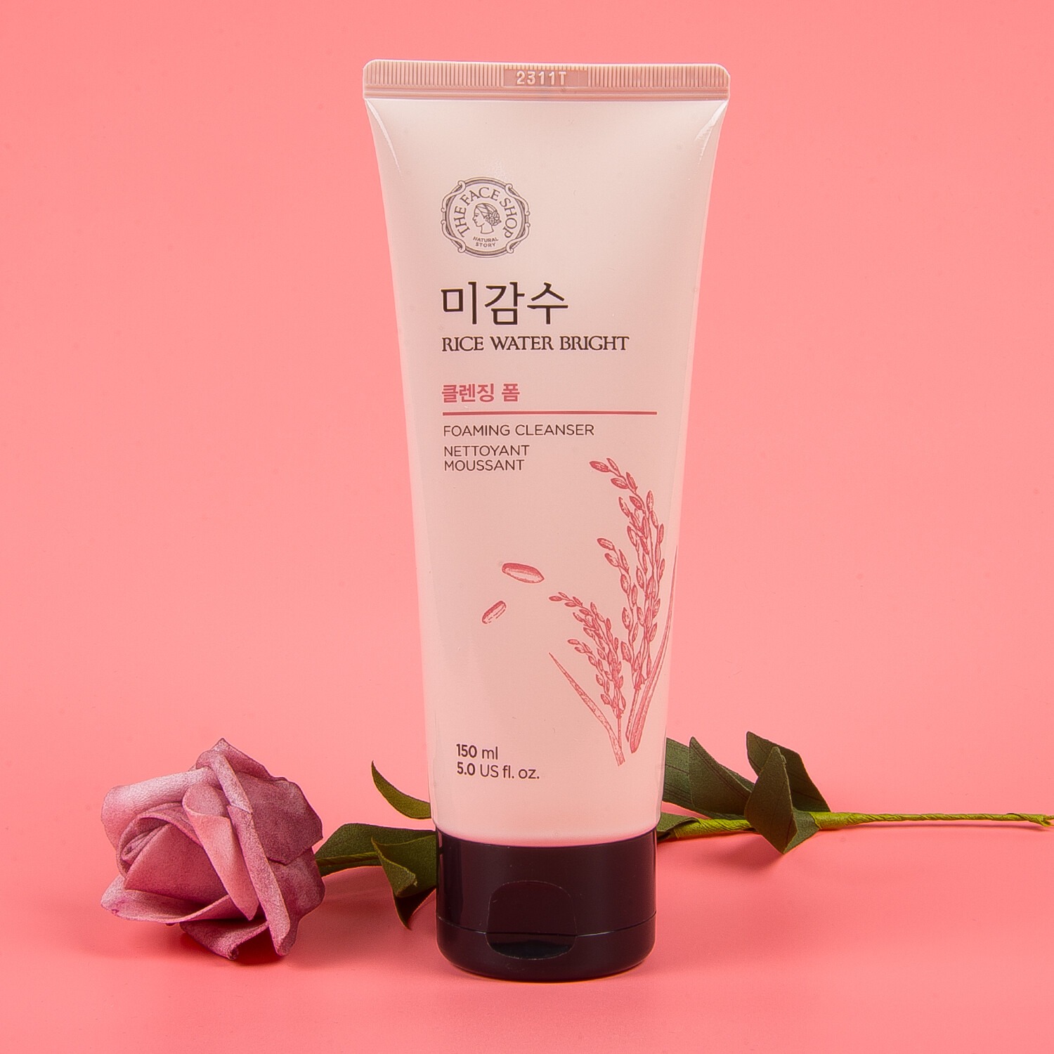 Rice Water Bright Cleansing Foam The Face Shop Sữa Rửa Mặt Gạo