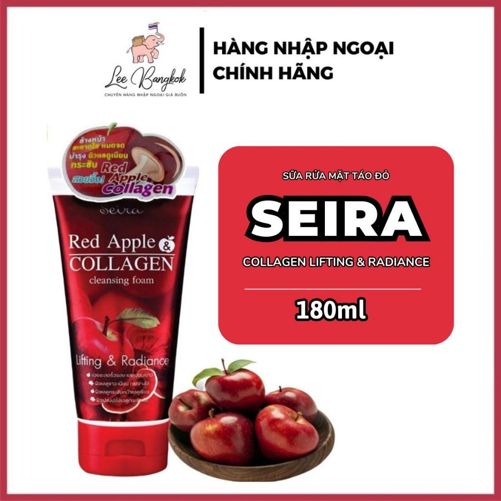 Red Apple Sữa Rửa Mặt 180g Thái Lan Cách Dùng Hiệu Quả