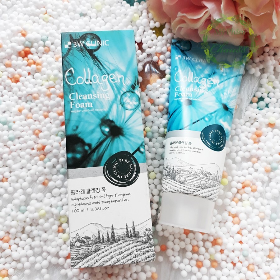 Topten Collagen Cleansing Foam Sữa Rửa Mặt Hàn Quốc Cách Sử Dụng