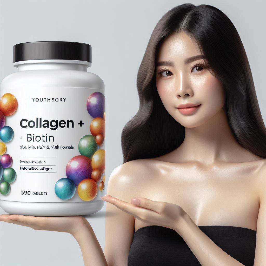 Viên Uống Collagen Youtheory Type 1 - 2 - 3 Mỹ